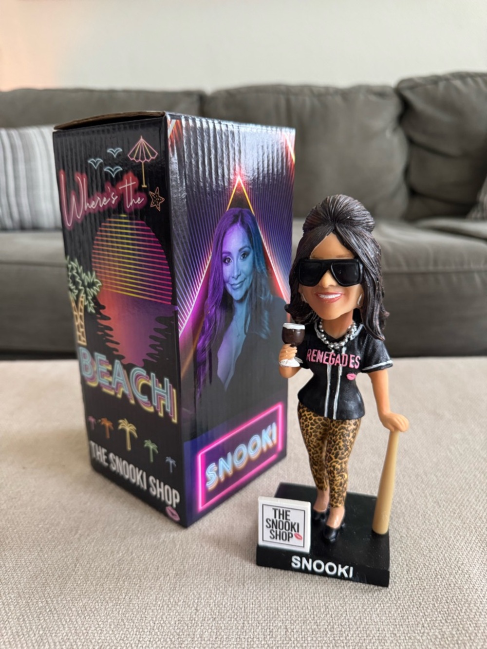 Snooki Bobblehead Figurine - Hudson Valley Renegades